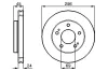 Bremsscheibe Vorderachse BOSCH 0 986 478 708