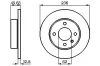 Bremsscheibe Vorderachse BOSCH 0 986 478 776