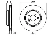 Bremsscheibe BOSCH 0 986 478 793