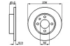 Bremsscheibe BOSCH 0 986 478 859 Bild Bremsscheibe BOSCH 0 986 478 859