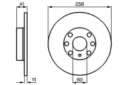 Bremsscheibe BOSCH 0 986 478 880