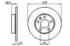 Bremsscheibe Hinterachse BOSCH 0 986 478 894