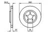 Bremsscheibe Vorderachse BOSCH 0 986 479 029 Bild Bremsscheibe Vorderachse BOSCH 0 986 479 029