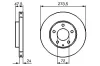 Bremsscheibe BOSCH 0 986 479 034 Bild Bremsscheibe BOSCH 0 986 479 034