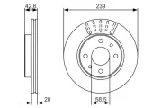 Bremsscheibe BOSCH 0 986 479 082