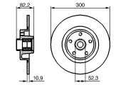 Bremsscheibe BOSCH 0 986 479 280