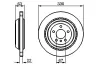 Bremsscheibe BOSCH 0 986 479 285 Bild Bremsscheibe BOSCH 0 986 479 285