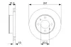 Bremsscheibe BOSCH 0 986 479 377 Bild Bremsscheibe BOSCH 0 986 479 377