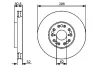 Bremsscheibe Vorderachse BOSCH 0 986 479 429