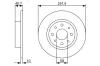 Bremsscheibe BOSCH 0 986 479 502 Bild Bremsscheibe BOSCH 0 986 479 502