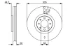 Bremsscheibe Vorderachse BOSCH 0 986 479 531