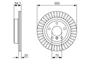 Bremsscheibe BOSCH 0 986 479 775