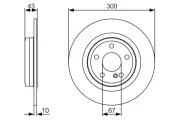 Bremsscheibe BOSCH 0 986 479 A38