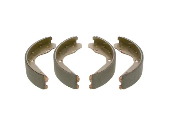 Bremsbackensatz Vorderachse BOSCH 0 986 487 386 Bild Bremsbackensatz Vorderachse BOSCH 0 986 487 386