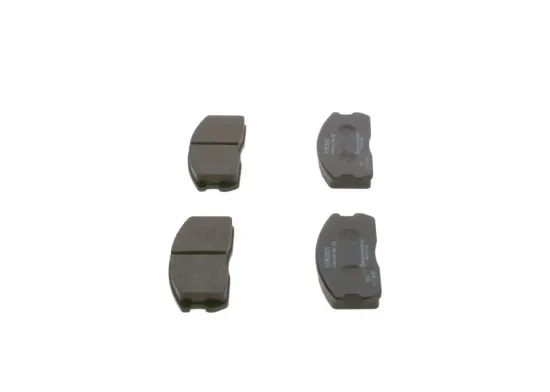 Bremsbelagsatz, Scheibenbremse Vorderachse BOSCH 0 986 491 260 Bild Bremsbelagsatz, Scheibenbremse Vorderachse BOSCH 0 986 491 260