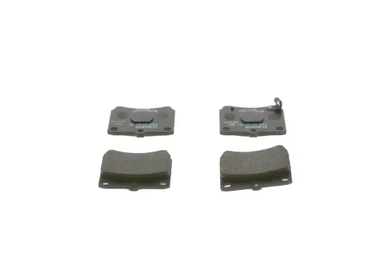 Bremsbelagsatz, Scheibenbremse Vorderachse BOSCH 0 986 493 550 Bild Bremsbelagsatz, Scheibenbremse Vorderachse BOSCH 0 986 493 550