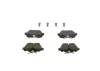 Bremsbelagsatz, Scheibenbremse BOSCH 0 986 494 020 Bild Bremsbelagsatz, Scheibenbremse BOSCH 0 986 494 020