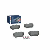 Bremsbelagsatz, Scheibenbremse Hinterachse BOSCH 0 986 494 040