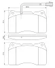 Bremsbelagsatz, Scheibenbremse Vorderachse BOSCH 0 986 494 067 Bild Bremsbelagsatz, Scheibenbremse Vorderachse BOSCH 0 986 494 067