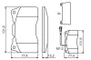 Bremsbelagsatz, Scheibenbremse Vorderachse BOSCH 0 986 494 069 Bild Bremsbelagsatz, Scheibenbremse Vorderachse BOSCH 0 986 494 069