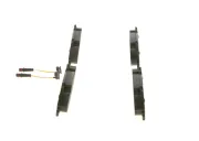 Bremsbelagsatz, Scheibenbremse Vorderachse BOSCH 0 986 494 081