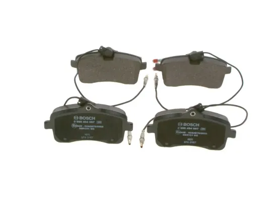Bremsbelagsatz, Scheibenbremse Vorderachse BOSCH 0 986 494 097 Bild Bremsbelagsatz, Scheibenbremse Vorderachse BOSCH 0 986 494 097