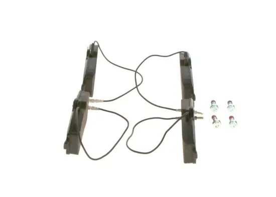 Bremsbelagsatz, Scheibenbremse Vorderachse BOSCH 0 986 494 097 Bild Bremsbelagsatz, Scheibenbremse Vorderachse BOSCH 0 986 494 097