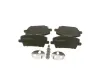 Bremsbelagsatz, Scheibenbremse Vorderachse BOSCH 0 986 494 136