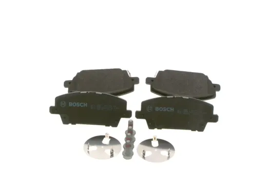 Bremsbelagsatz, Scheibenbremse Vorderachse BOSCH 0 986 494 136 Bild Bremsbelagsatz, Scheibenbremse Vorderachse BOSCH 0 986 494 136