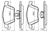 Bremsbelagsatz, Scheibenbremse BOSCH 0 986 494 158 Bild Bremsbelagsatz, Scheibenbremse BOSCH 0 986 494 158