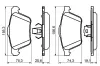 Bremsbelagsatz, Scheibenbremse BOSCH 0 986 494 159 Bild Bremsbelagsatz, Scheibenbremse BOSCH 0 986 494 159