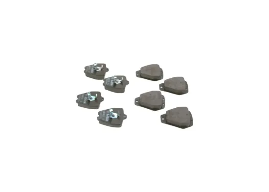 Bremsbelagsatz, Scheibenbremse Vorderachse BOSCH 0 986 494 215 Bild Bremsbelagsatz, Scheibenbremse Vorderachse BOSCH 0 986 494 215