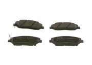 Bremsbelagsatz, Scheibenbremse Vorderachse BOSCH 0 986 494 227