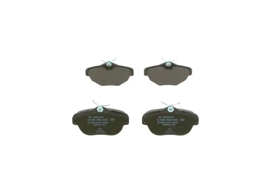 Bremsbelagsatz, Scheibenbremse Hinterachse BOSCH 0 986 494 243 Bild Bremsbelagsatz, Scheibenbremse Hinterachse BOSCH 0 986 494 243