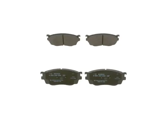 Bremsbelagsatz, Scheibenbremse Vorderachse BOSCH 0 986 494 258 Bild Bremsbelagsatz, Scheibenbremse Vorderachse BOSCH 0 986 494 258