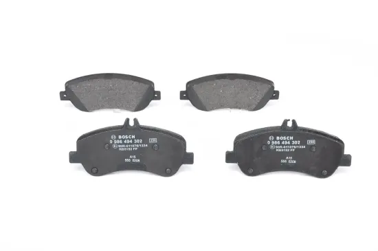 Bremsbelagsatz, Scheibenbremse Vorderachse BOSCH 0 986 494 302 Bild Bremsbelagsatz, Scheibenbremse Vorderachse BOSCH 0 986 494 302