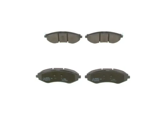 Bremsbelagsatz, Scheibenbremse Vorderachse BOSCH 0 986 494 343 Bild Bremsbelagsatz, Scheibenbremse Vorderachse BOSCH 0 986 494 343