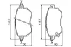 Bremsbelagsatz, Scheibenbremse Vorderachse BOSCH 0 986 494 366 Bild Bremsbelagsatz, Scheibenbremse Vorderachse BOSCH 0 986 494 366