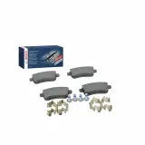 Bremsbelagsatz, Scheibenbremse Hinterachse BOSCH 0 986 494 384