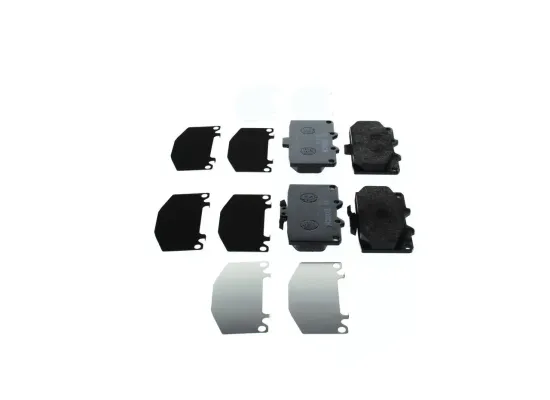 Bremsbelagsatz, Scheibenbremse Vorderachse BOSCH 0 986 494 398 Bild Bremsbelagsatz, Scheibenbremse Vorderachse BOSCH 0 986 494 398