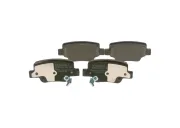 Bremsbelagsatz, Scheibenbremse Hinterachse BOSCH 0 986 494 404