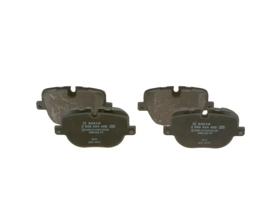 Bremsbelagsatz, Scheibenbremse Hinterachse BOSCH 0 986 494 409 Bild Bremsbelagsatz, Scheibenbremse Hinterachse BOSCH 0 986 494 409