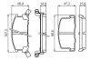 Bremsbelagsatz, Scheibenbremse BOSCH 0 986 494 412 Bild Bremsbelagsatz, Scheibenbremse BOSCH 0 986 494 412