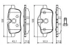 Bremsbelagsatz, Scheibenbremse BOSCH 0 986 494 450 Bild Bremsbelagsatz, Scheibenbremse BOSCH 0 986 494 450