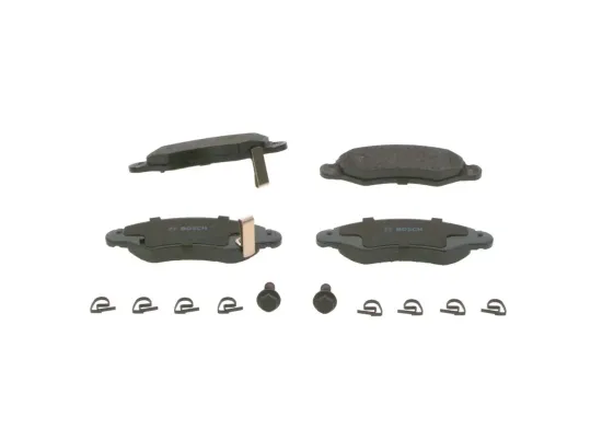 Bremsbelagsatz, Scheibenbremse Vorderachse BOSCH 0 986 494 458 Bild Bremsbelagsatz, Scheibenbremse Vorderachse BOSCH 0 986 494 458