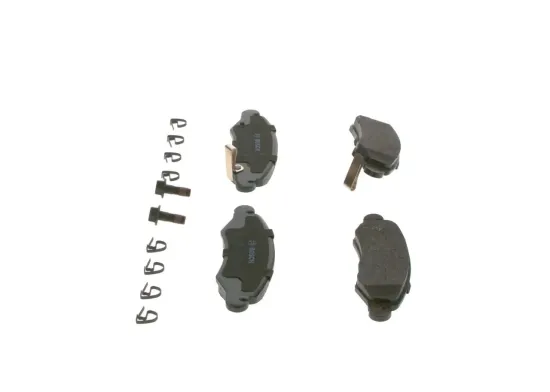 Bremsbelagsatz, Scheibenbremse Vorderachse BOSCH 0 986 494 458 Bild Bremsbelagsatz, Scheibenbremse Vorderachse BOSCH 0 986 494 458