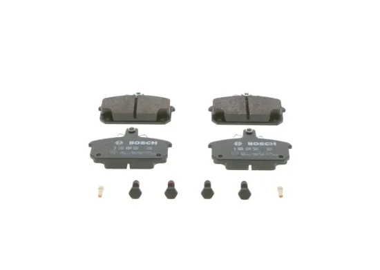 Bremsbelagsatz, Scheibenbremse BOSCH 0 986 494 531 Bild Bremsbelagsatz, Scheibenbremse BOSCH 0 986 494 531