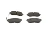 Bremsbelagsatz, Scheibenbremse Vorderachse BOSCH 0 986 494 558