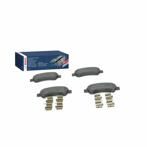 Bremsbelagsatz, Scheibenbremse Hinterachse BOSCH 0 986 494 604 Bild Bremsbelagsatz, Scheibenbremse Hinterachse BOSCH 0 986 494 604