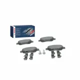 Bremsbelagsatz, Scheibenbremse Vorderachse BOSCH 0 986 494 606